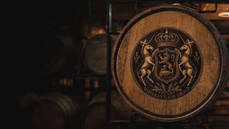 WCG branded cask head detail