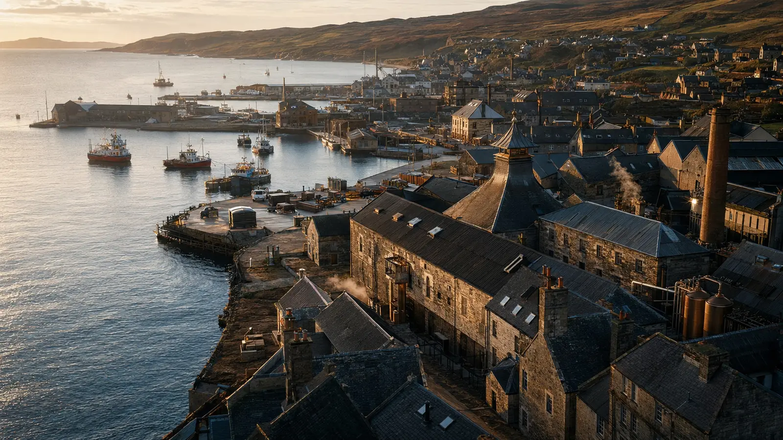 Campbeltown whisky country landscape