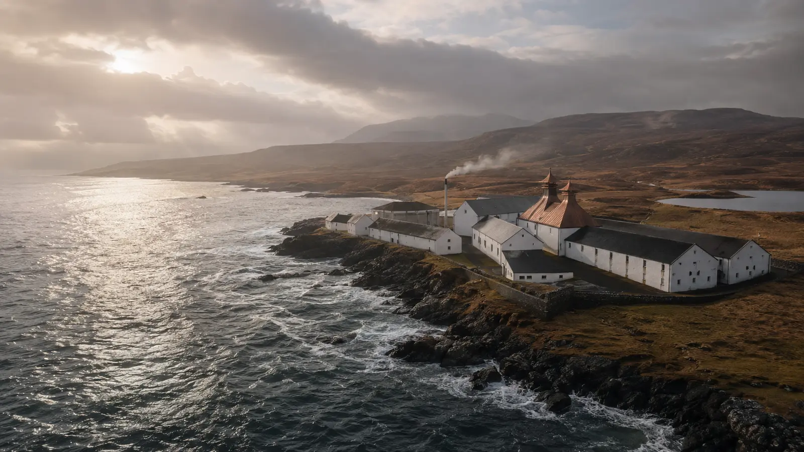 Islay whisky country landscape